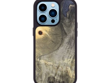 iPhone 14 Pro Wood+Resin Phone Case - Brittany (Wood Burl, 681694) Online now