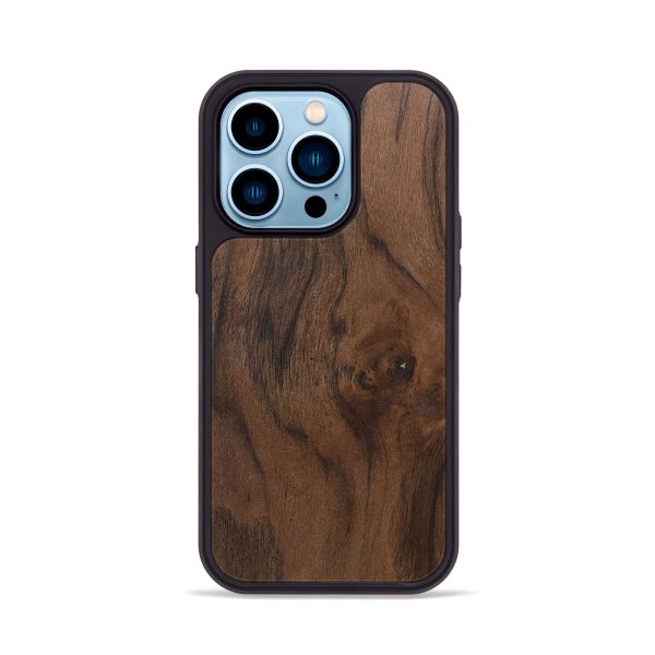 iPhone 14 Pro Wood+Resin Phone Case - Isabel (Wood Burl, 681691) Online Sale