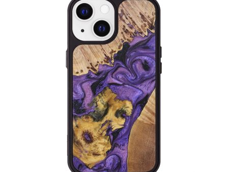 iPhone 13 Wood+Resin Phone Case - Terrence (Mosaic, 681642) Hot on Sale