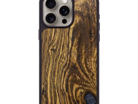 iPhone 15 Pro Max Wood+Resin Phone Case - Atlas (Wood Burl, 681690) Sale