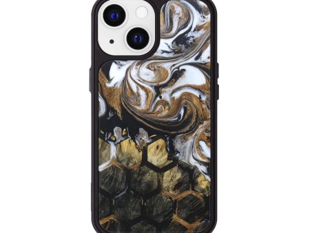 iPhone 13 Wood+Resin Phone Case - Anthony (Pattern, 681085) on Sale