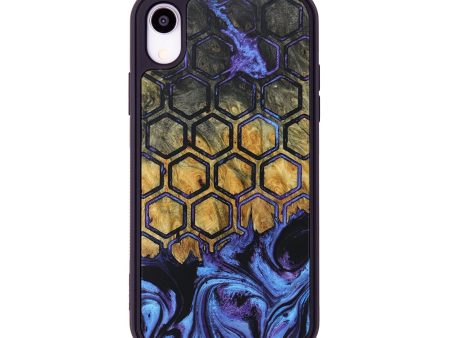 iPhone Xr Wood+Resin Phone Case - Connor (Pattern, 678673) For Discount