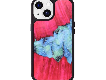 iPhone 13 Wood+Resin Phone Case - Hattie (Cosmos, 680517) on Sale