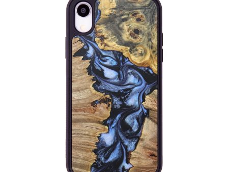 iPhone Xr Wood+Resin Phone Case - Floyd (Mosaic, 681039) Discount