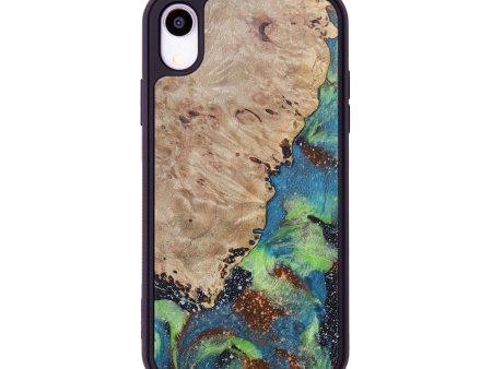 iPhone Xr Wood+Resin Phone Case - Jude (Cosmos, 680987) Online Hot Sale