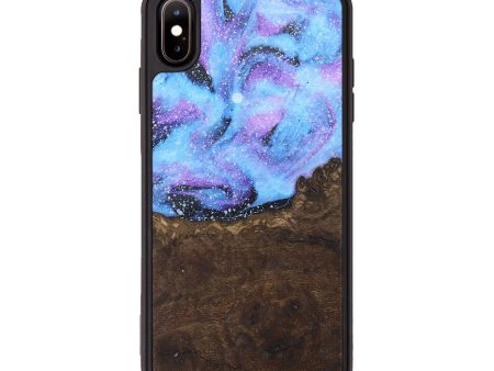 iPhone Xs Max Wood+Resin Phone Case - Eric (Cosmos, 679241) on Sale