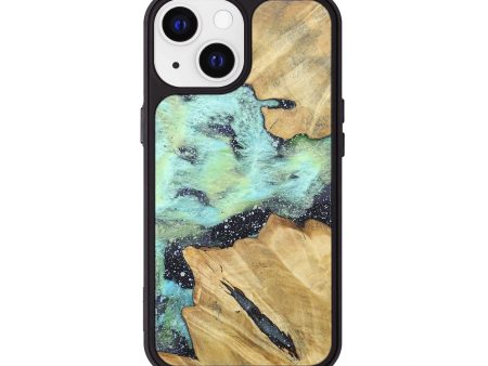 iPhone 13 Wood+Resin Phone Case - Tatiana (Cosmos, 677607) Sale