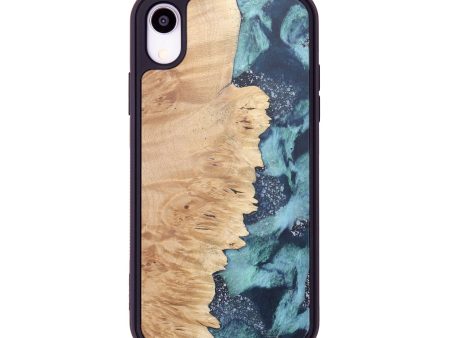 iPhone Xr Wood+Resin Phone Case - Cairo (Cosmos, 678606) on Sale