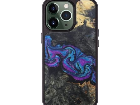 iPhone 13 Pro Wood+Resin Phone Case - Roy (Purple, 680701) Online