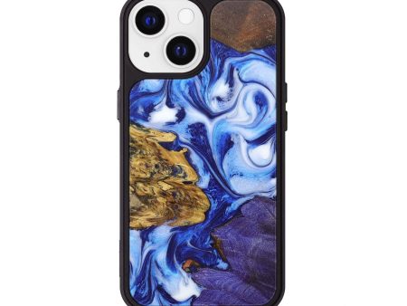 iPhone 13 Wood+Resin Phone Case - Wendell (Mosaic, 680259) For Discount