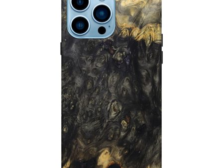 iPhone 14 Pro Max Wood+Resin Live Edge Phone Case - Anthony (Wood Burl, 679996) Cheap