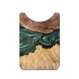 Live Edge Wood+Resin Wallet - Brody (Green, 681322) Supply