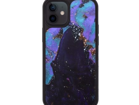 iPhone 12 Wood+Resin Phone Case - Genevieve (Cosmos, 680996) Fashion