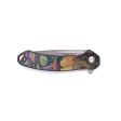 EDC Wood+Resin Pocket Knife - Marjorie (Green, 679535) For Cheap