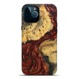 iPhone 12 Pro Max Wood+Resin Live Edge Phone Case - Kody (Red, 680853) Supply