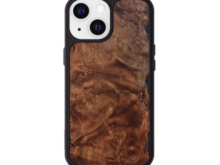 iPhone 13 Wood+Resin Phone Case - Talia (Wood Burl, 678709) Sale