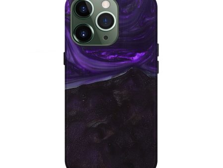 iPhone 13 Pro Wood+Resin Live Edge Phone Case - Malaysia (Purple, 682048) Online Sale