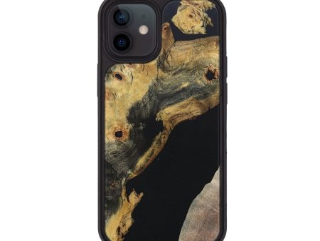 iPhone 12 Wood+Resin Phone Case - Clark (Mosaic, 682721) Fashion