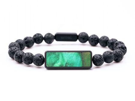 Lava Bead ResinArt Bracelet - Alessandra (Watercolor, 679775) Hot on Sale