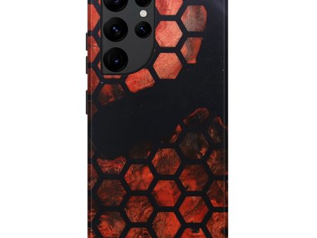 Galaxy S22 Ultra Wood+Resin Live Edge Phone Case - Guadalupe (Pattern, 680168) on Sale