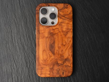 Carved Founders Edition Live Edge Case - iPhone 15 Pro (Olea, 001) Discount