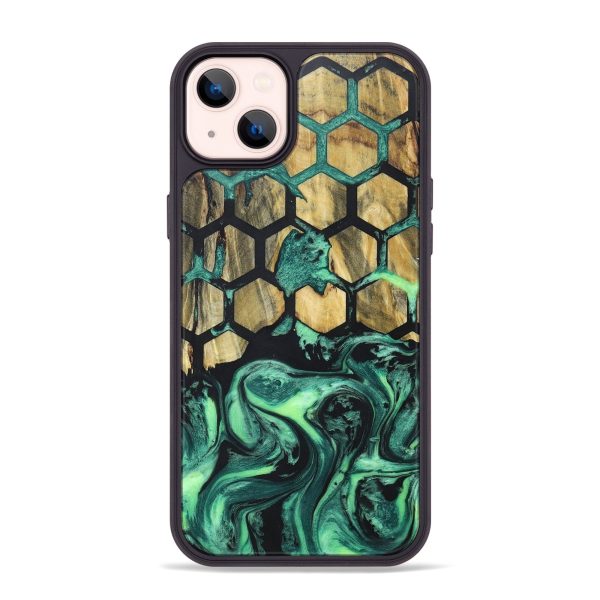 iPhone 14 Plus Wood+Resin Phone Case - Kenya (Pattern, 677975) For Discount