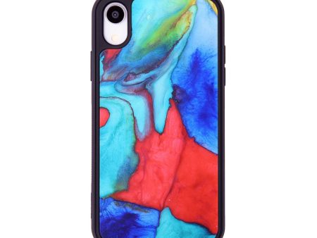 iPhone Xr ResinArt Phone Case - Kaylie (Watercolor, 678466) Sale