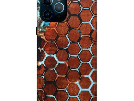 iPhone 12 Pro Max Wood+Resin Live Edge Phone Case - Arthur (Pattern, 678204) Hot on Sale