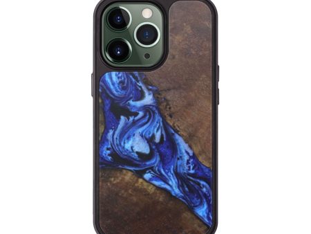 iPhone 13 Pro Wood+Resin Phone Case - Oscar (Mosaic, 680772) For Cheap