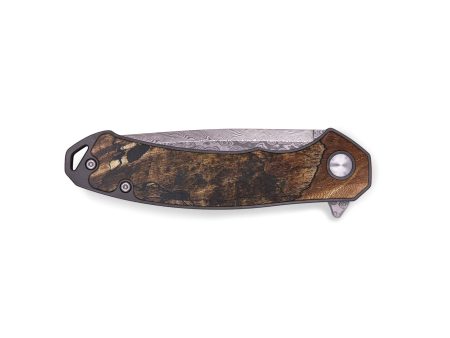 EDC Wood+Resin Pocket Knife - Stacy (Wood Burl, 679594) Online