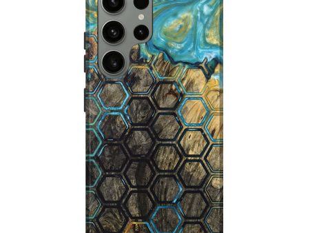 Galaxy S23 Ultra Wood+Resin Live Edge Phone Case - Iesha (Pattern, 680872) For Sale