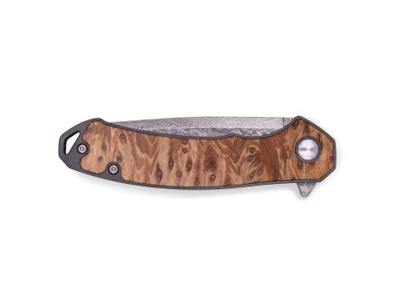 EDC  Pocket Knife - Aaron (Wood Burl, 678817) Online now