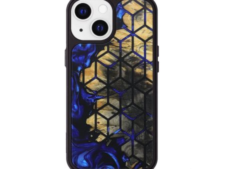 iPhone 13 Wood+Resin Phone Case - Tyrone (Pattern, 682776) For Cheap