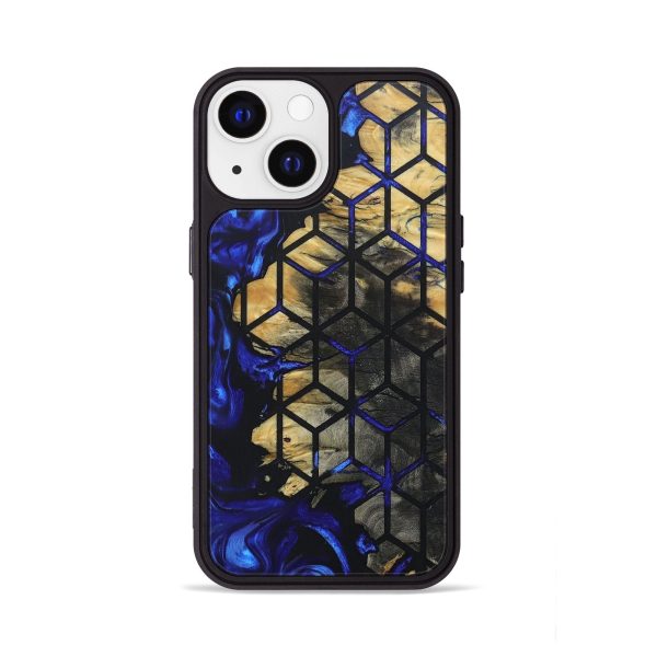 iPhone 13 Wood+Resin Phone Case - Tyrone (Pattern, 682776) For Cheap