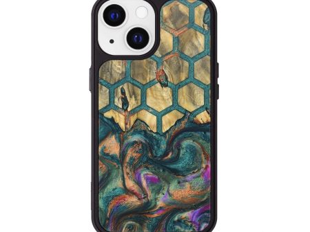 iPhone 13 Wood+Resin Phone Case - Austin (Pattern, 678443) Online now