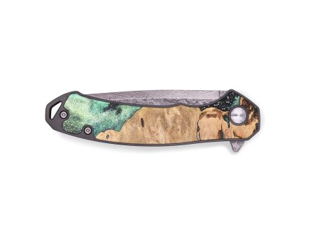 EDC Wood+Resin Pocket Knife - Savanna (Cosmos, 679713) Cheap