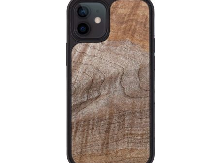 iPhone 12 Wood+Resin Phone Case - Jenny (Wood Burl, 678702) Cheap