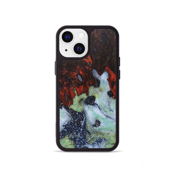 iPhone 13 mini Wood+Resin Phone Case - Lawrence (Cosmos, 681447) Online Sale