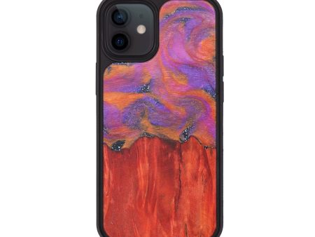 iPhone 12 Wood+Resin Phone Case - Darrell (Cosmos, 677819) Discount