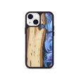 iPhone 13 mini Wood+Resin Phone Case - Emmanuel (Purple, 680715) Discount