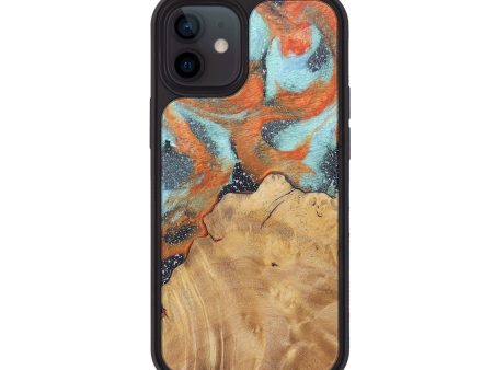 iPhone 12 Wood+Resin Phone Case - Brittany (Cosmos, 677826) Online now