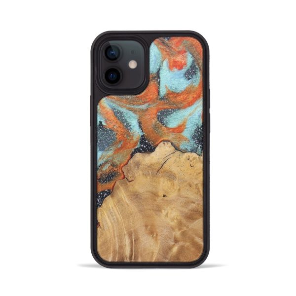 iPhone 12 Wood+Resin Phone Case - Brittany (Cosmos, 677826) Online now