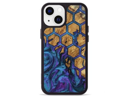 iPhone 13 mini Wood+Resin Phone Case - Kali (Pattern, 678686) For Cheap