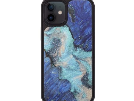 iPhone 12 Wood+Resin Phone Case - Elliot (Cosmos, 677827) Fashion