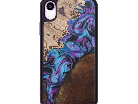 iPhone Xr Wood+Resin Phone Case - Dale (Mosaic, 680756) Online now