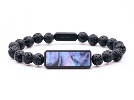 Lava Bead ResinArt Bracelet - Amie (Purple, 679930) Online Hot Sale