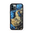 iPhone 12 Pro Wood+Resin Phone Case - Caitlin (Blue, 681518) Online now