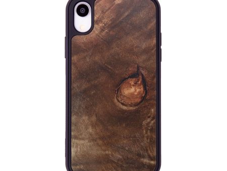 iPhone Xr Wood+Resin Phone Case - Carolyn (Wood Burl, 679175) Fashion