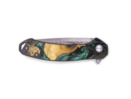 EDC  Pocket Knife - Alessandra (Green, 681317) For Cheap