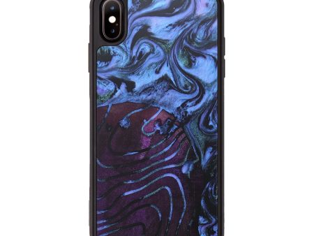 iPhone Xs Max Wood+Resin Phone Case - Alice (Pattern, 679275) Supply